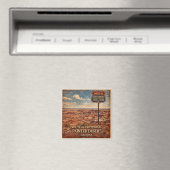 Route 66 Centennial Painted Desert Icoon Magneet (Insitu (Vaatwasser))