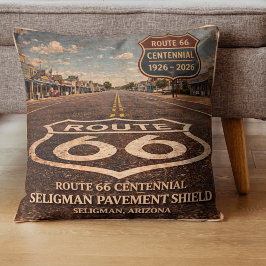 Route 66 Centennial Seligman Verharding Comfort Kussen