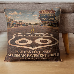 Route 66 Centennial Seligman Verharding Comfort Kussen