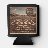 Route 66 Centennial Seligman Verhardingsverversing Blikjeskoeler (Achterkant)