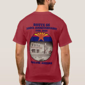 Route 66 Centennial Winslow Arizona Back  T-shirt (Achterkant)