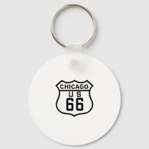 Route 66 Chicago Sleutelhanger