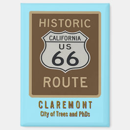 Route 66 Claremont Koelkastmagneet Magneet