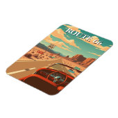 Route 66 Classic Road Trip Amerikaans Magneet (Linkerzijde)