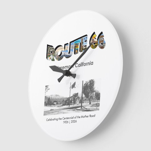 Route 66 Clock Grote Klok (Hoek)