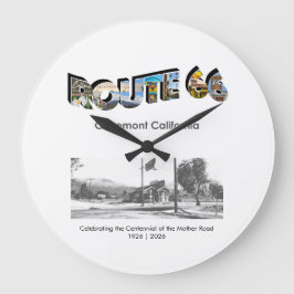 Route 66 Clock Grote Klok