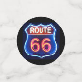 Route 66 confetti (Kleine voorkant)