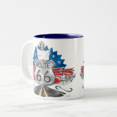 Route 66 Cowgirl Mok (Voorkant links)