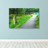 Route 66 Cycleway, Brearley Canvas Afdruk (Insitu (Houten vloer))