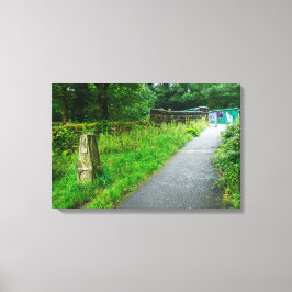 Route 66 Cycleway, Brearley Canvas Afdruk