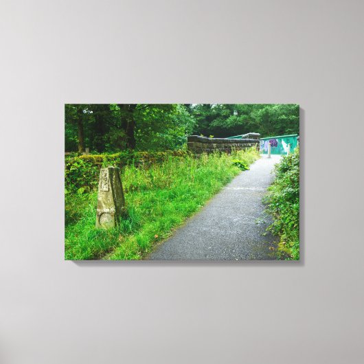Route 66 Cycleway, Brearley Canvas Afdruk (Voorkant)
