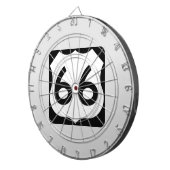 Route 66 dartbord (Voorkant Rechts)