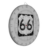 Route 66 dartbord (Voorkant Links)