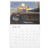 Route 66 - Datum begint wanneer u het koopt Kalender (Feb 2027)