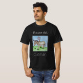 Route 66, de ezel van de Oatman T-shirt (Voorkant volledig)