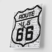 Route 66 de Klok van de Wand van Staten (Hoek)