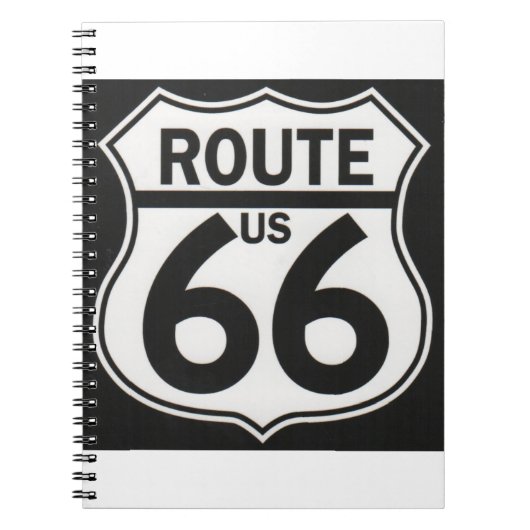 Route 66 - De Moederweg Notitieboek (Voorkant)
