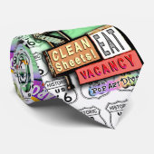 ROUTE 66 - De STROPDAS Moeder Road door PopArtDiva (Opgerold)