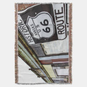 Route 66 deken (Voorkant Verticaal)