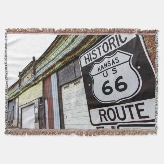 Route 66 deken (Voorkant)