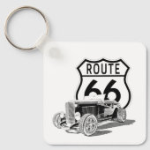 Route 66 Design Sleutelhanger (Voorkant)