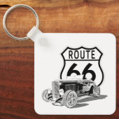 Route 66 Design Sleutelhanger (Voorkant)