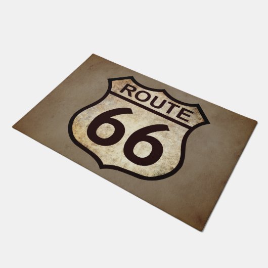 Route 66 deurmat (Schuin)