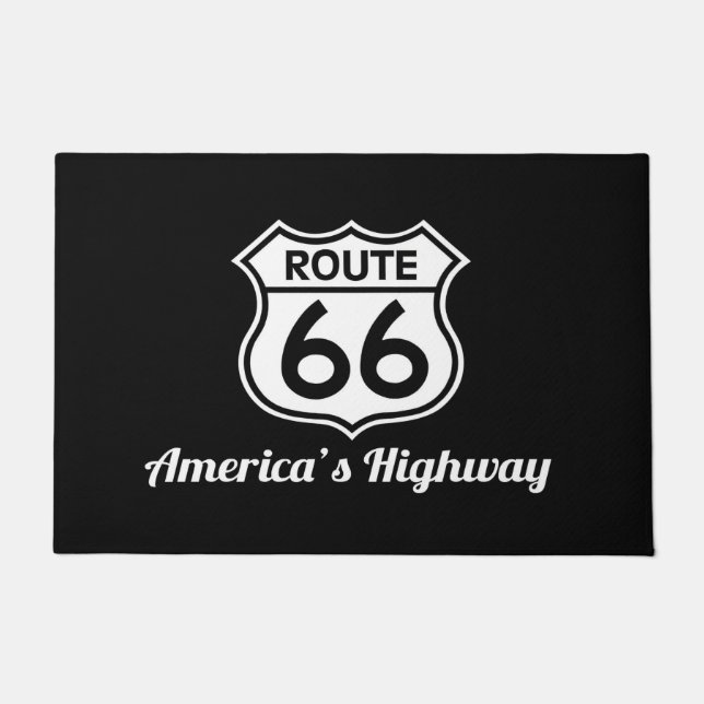 Route 66 Deurmat (Voorkant)