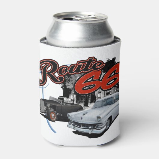 Route 66 Dienst Blikjeskoeler (Blikje Voorkant)