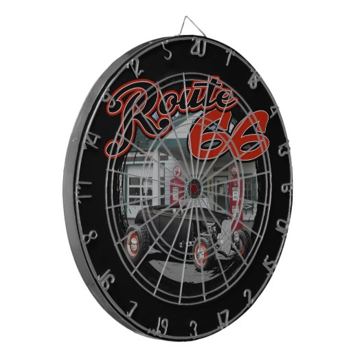 Route 66 Dienst Dartbord (Voorkant Links)