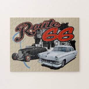 Route 66 Dienst Legpuzzel