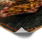 route 66 Diner Miles Memories Kunst Poster (Hoek)