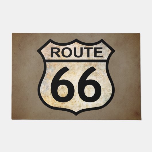 Route 66 doormat deurmat (Voorkant)