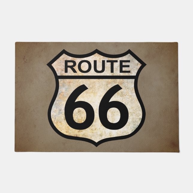Route 66 doormat deurmat (Voorkant)