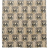 Route 66 douchegordijn (Voorkant)