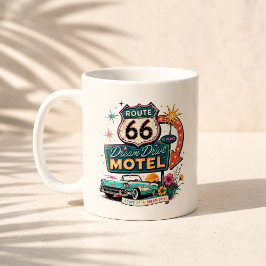 Route 66 Droomrit Morgen Reis Vibe Koffiemok