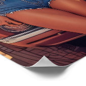 ROUTE 66 EEN DROOM POSTER (Hoek)