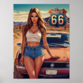 ROUTE 66 EEN DROOM POSTER (Voorkant)