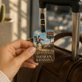 Route 66 Eeuwfeest Oatman Bag ID Bagagelabel