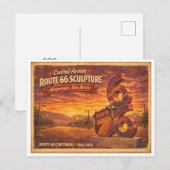 Route 66 Eeuwfeest Serie (2 van 6) Briefkaart (Voorkant / Achterkant)