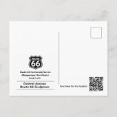 Route 66 Eeuwfeest Serie (2 van 6) Briefkaart (Achterkant)