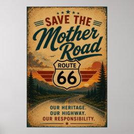route 66 erfgoed snelweg behoud decoratie
