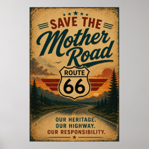 route 66 erfgoed snelweg behoud decoratie
