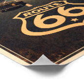 Route 66 Fill Up & Go Litho Poster (Hoek)