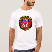 ROUTE 66 FLAGSTAFF ARIZONA T-SHIRT (Voorkant)