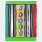 Route 66 fleece deken (Voorkant)