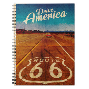 Route 66 Foto-notebook Notitieboek