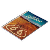 Route 66 Foto Notitieboek (Linkerzijde)