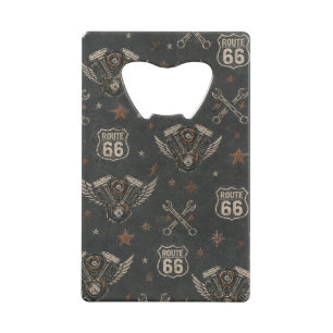 Route 66 Garage Bar Essentieel Creditkaart Flessenopener