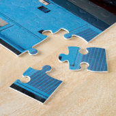 Route 66 Gasstation Arizona.kerstgroeten Legpuzzel (Zijkant)